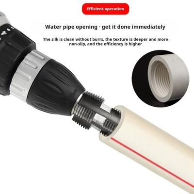 Threading Tool Rustproof Easy Installation Clean Accurate Threads DIY Hand Threading Plumbing Tap Accessories