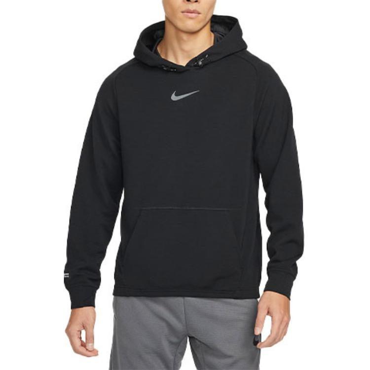 Nike Sweatshirts Men's Black Hooded Moderate Regular DM5890-010