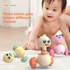 Childrens Animal Push Car With Inertia Sliding And Pressing Toy For Learning And Play