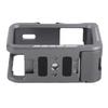 Action Camera Cage Quick Release Metal Protective Frame with Cold Shoe Port 1/4 Inch Threaded Port for Action 5 Pro