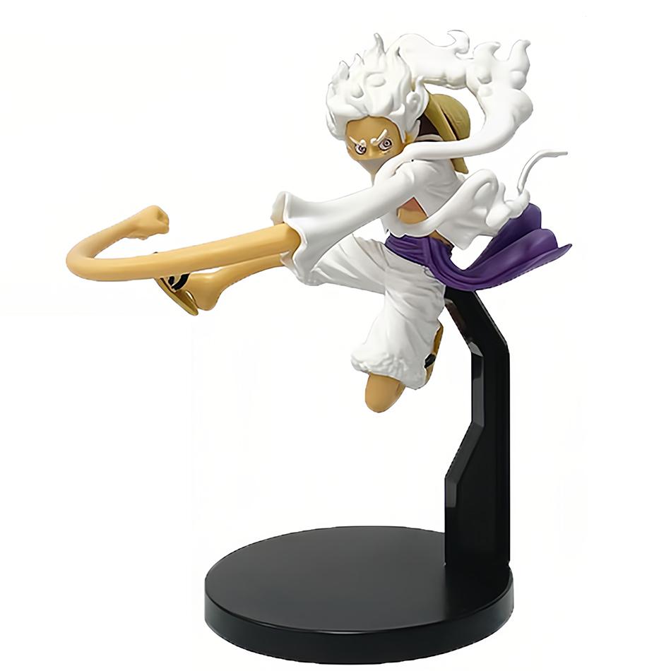 Japanischer Anime One Piece Sonnengott Nika Ruffy Handgefertigt V1 2 3 Nika Ruffy PVC Modell Desktop Ornament Anime Peripherie Geburtstagsgeschenk