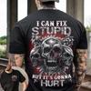 T-shirts Retro Masculinas de Caveira Estampadas em 3D Esqueleto Gótico Tops de Manga Curta Casual Camiseta Oversized Roupas Masculinas Camiseta Vintage