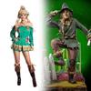 The Wizard Of Oz Scarecrow Cosplay Costume Adult Dress Stage Performance Gift
