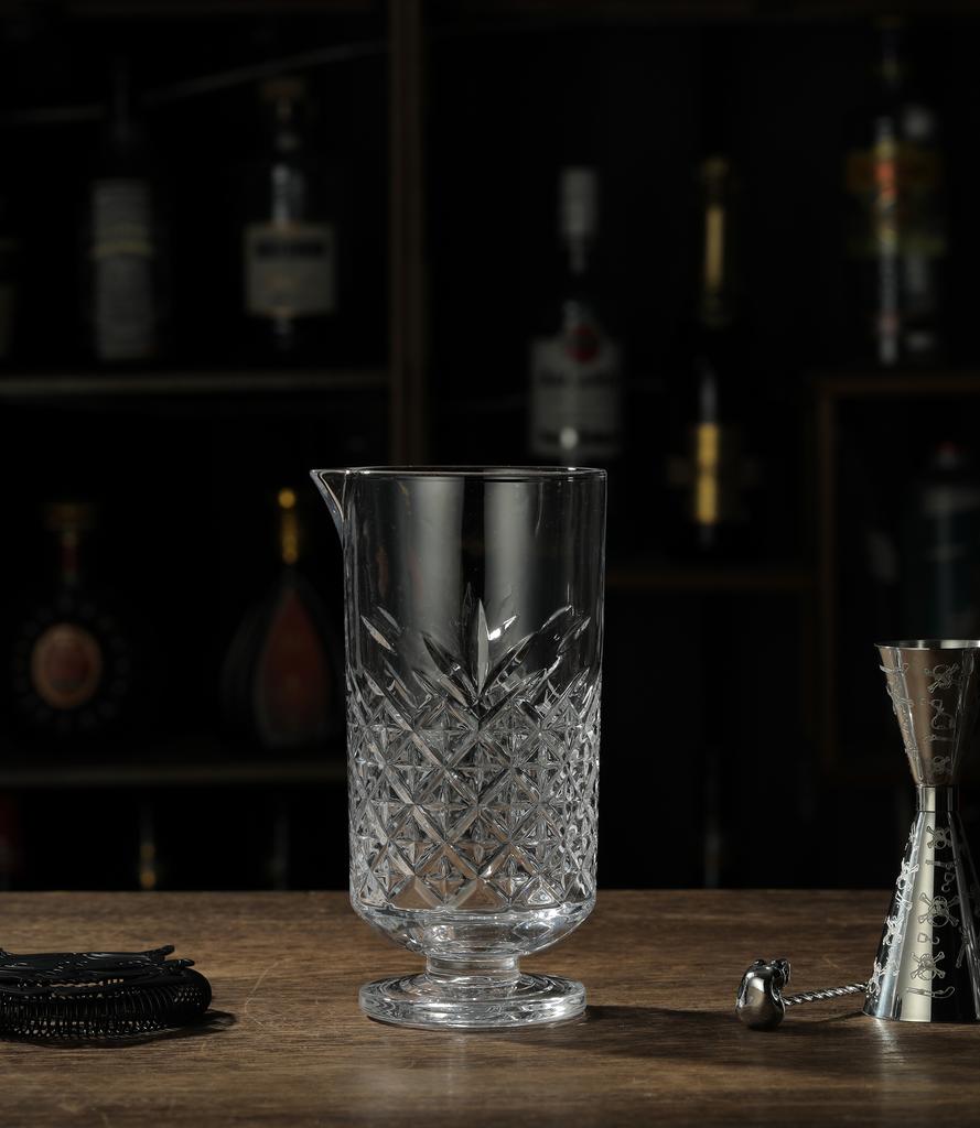 Koktailové miešacie sklo - Klasický dizajn - 25oz 750ml - Hrubé a pevné dno