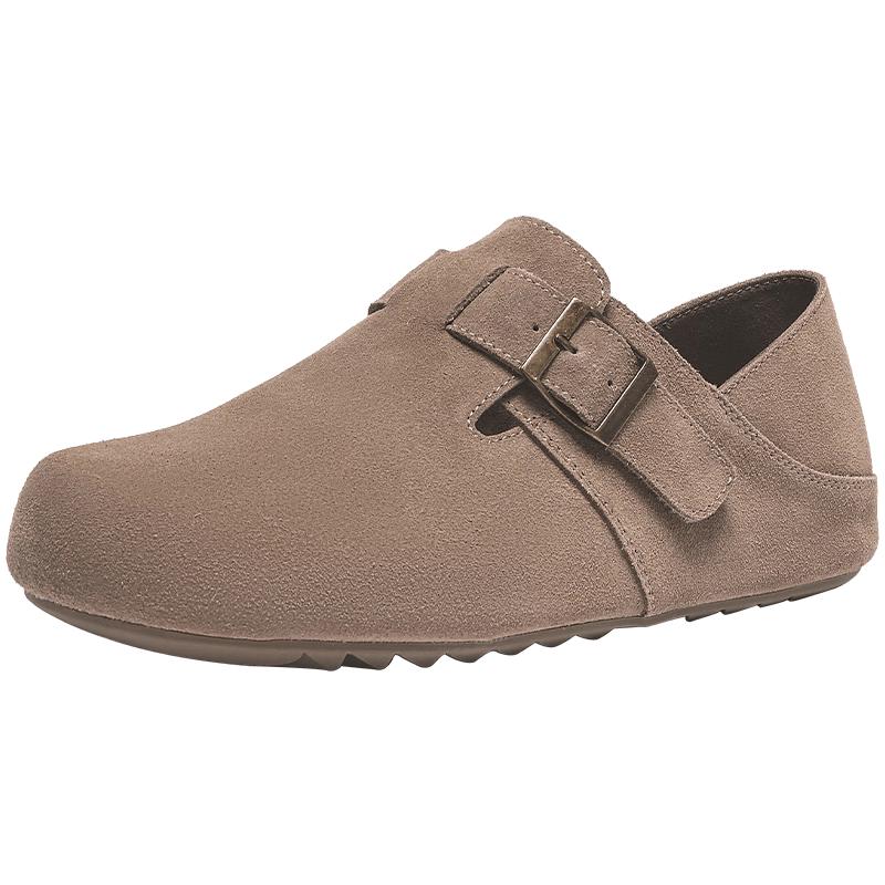 Hotwind Men s Casual Buckle Clogs 42 серый