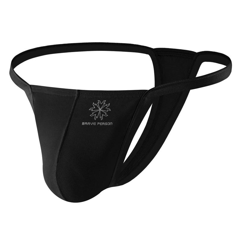 Stylish Solid Color Men's Thong Buttery Soft G-String Lightweight Perfect for Everyday Underpant