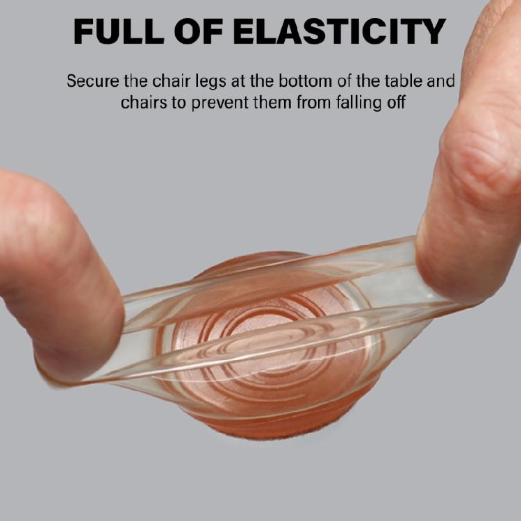 20pcs Chair Leg Floor Protectors Padding Round Chair Leg Covers Protective Chair Feet Sleeves for Round Furniture Legs