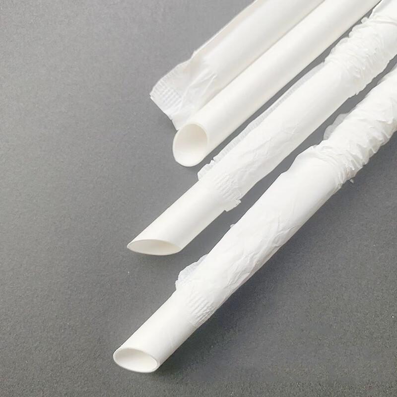 Biodegradable Individually Wrapped Paper Straws