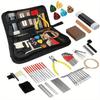 25pcs Guitar Repairing Tools Kit Setup Kit with Carry Bag Perfect Gift for Music or String Instrument Enthusiast