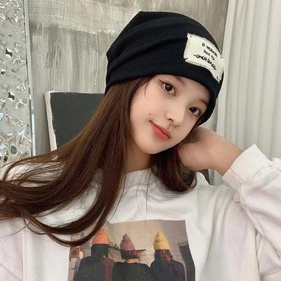 Elastic Solid Color All-match Summer Spring Stacking Bonnet Knitted Hat Men Skull Cap Women Beanie