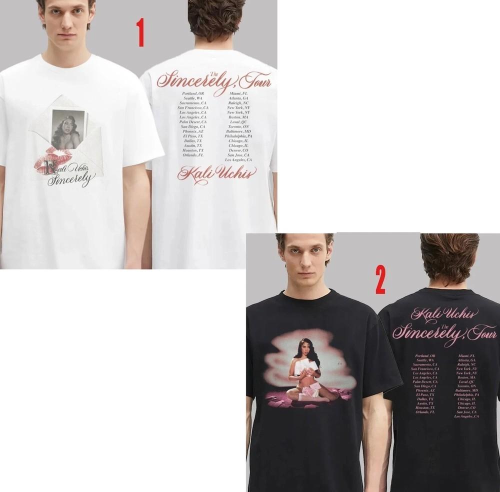 

Kali Uchis The Sincerely Tour 2025 Date Back Two Sided Unisex T-Shirt Unisex T-Shirt XXL