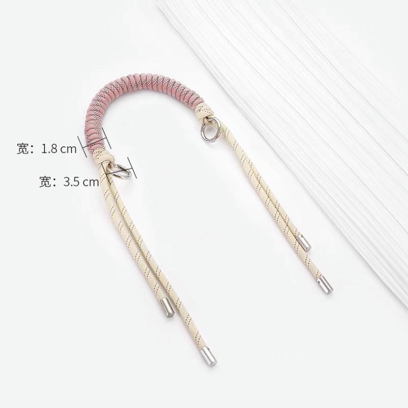 1Pc Bag Strap For DIY Handmade Woven Rope Tote Bag Strap Mini Bags Woven Strap Bag Transformation Bags Accessories