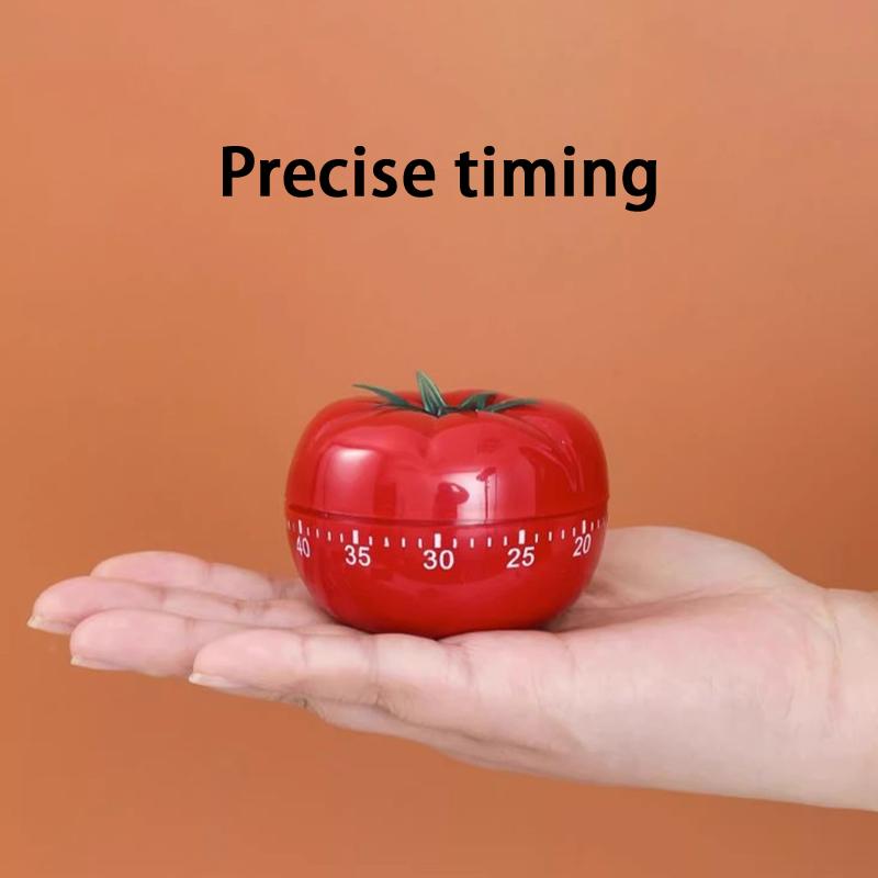 Rajčatový časovač Elektronická kuchyňská připomínka Pomodoro Mechanický odpočítávací budík Kuchyňský nástroj na vaření Herní časovač Hodiny