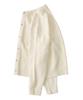 Analog Mood Handy Round Crop Fit Knit Cardigan (Ivory)