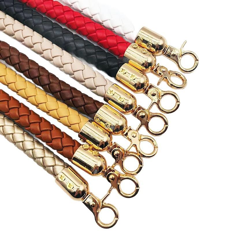 Schicker 30cm geflochtener PU-Lederriemen für anpassbare DIY-Taschenhenkel-Lösungen
