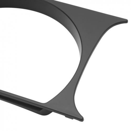 HECASA Headlight Bezel Trim Cover Left+Right Side For Dodge Challenger 2008-2014