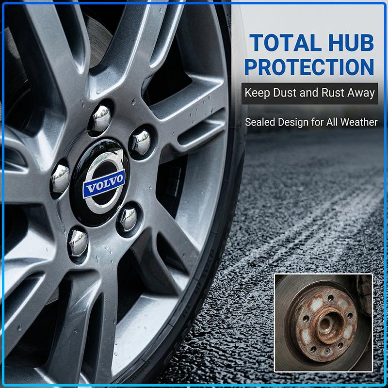 For Volvo XC90 XC60 XC40 V40 V50 V60 S40 S50 S60 S70 S80 S90 240 C70 Vnl Truck 4Pcs 56mm Car Wheel Center Caps Hub Cap Covers Emblem