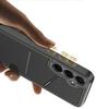 Dux Ducis Rafi II hoesje voor Samsung Galaxy S25 met standaard en portemonnee - zwart