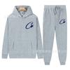 Trendy Corteiz Devil's Island Hoodie Street Hip Hop Sports Pants Casual Versatile Set