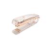 Rose Gold Transparent 24/6 Stapler: Luxurious, Stylish, and Labor-Saving Office Supply