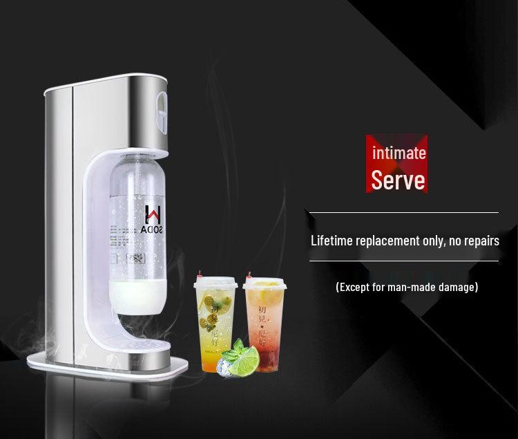 Nibu Soda Water Maker: Home & Commercial Beverage Carbonator for Soda, Bubbles, and Milk Tea.