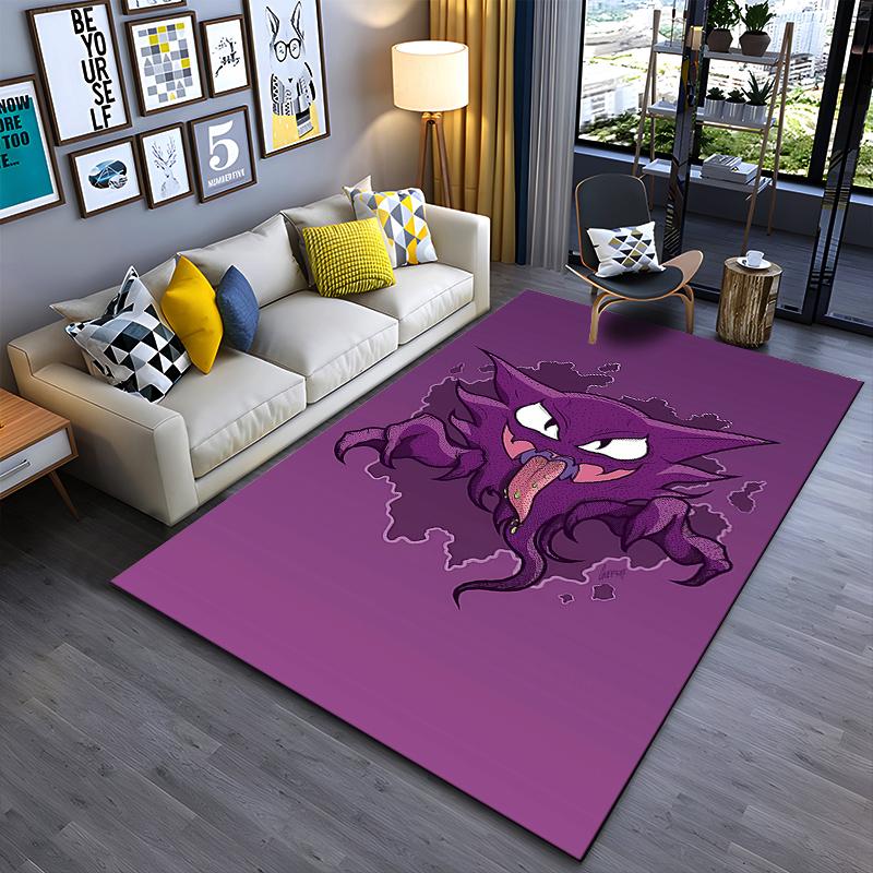 

Ghostly Purple Cartoon Rug Suitable for use as an anti-slip game mat for living room and bedroom sofas 40x60cm( 15x23in )