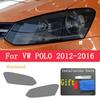 För Volkswagen VW POLO 2015 Bil Exteriör Strålkastare Repskydd Framlampa Tonad TPU Skyddsfilm Cover Tillbehör Klistermärke
