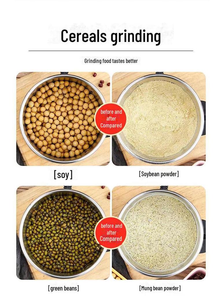 High Power Electric Coffee & Grain Grinder Mill