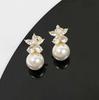 Pearl Mosquito Coil Disc Ear Clips: No-Pierce, Elegant French-Style Earrings for Women