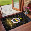 Crystal Velvet Rug Custom Name Text, Soft Non Slip Floor Mat Home DecorFenerbahçe FC