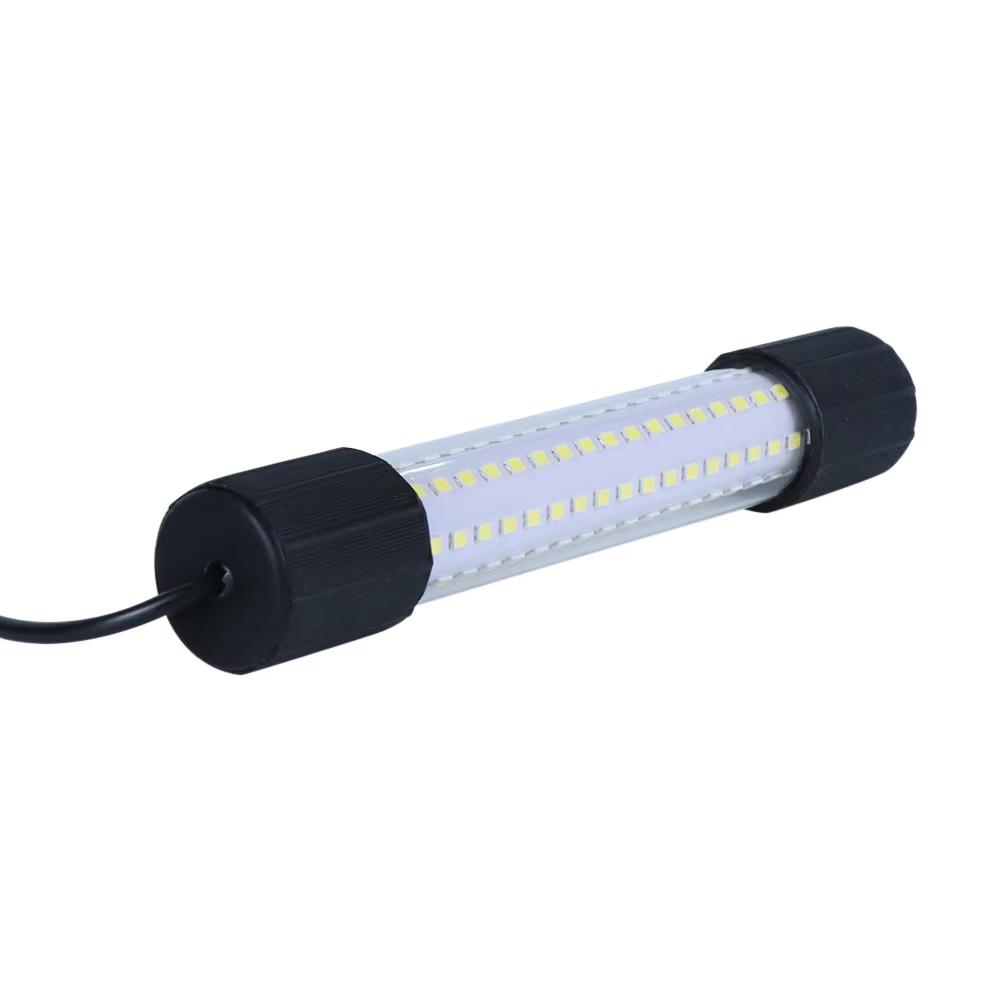 1 Stück 12V-24V LED-Fischlicht 2835 SMD Wasserdicht Köder Fischfinder Lampe Lockköder Tauchfähig Unterwasser-Fischlicht