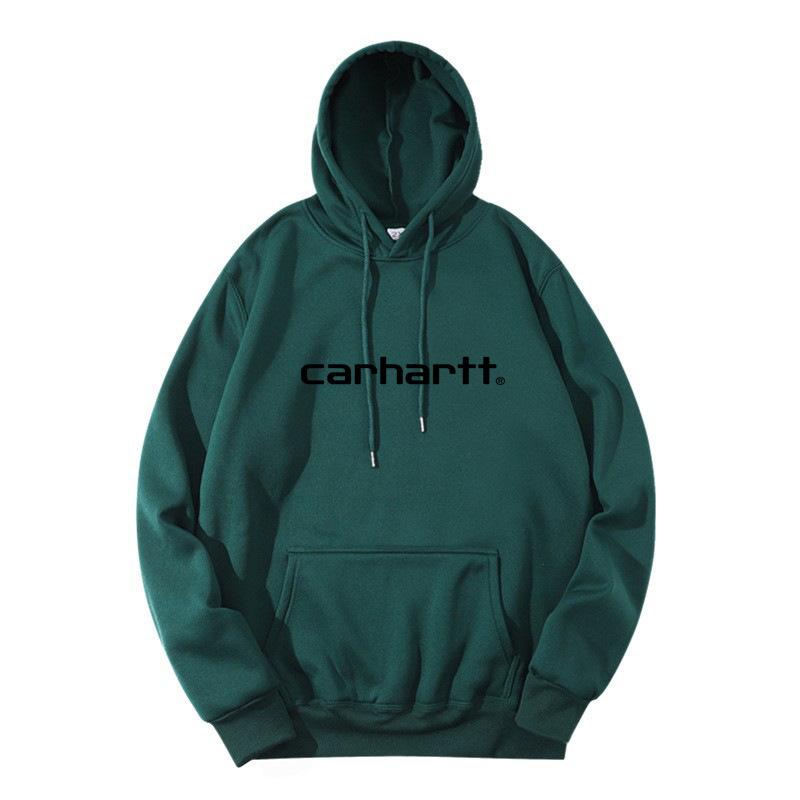 European and American Trendy Brand Classic Letter Print Sweatshirt, Unisex Loose-fitting Hooded Fleece Sweatshirt