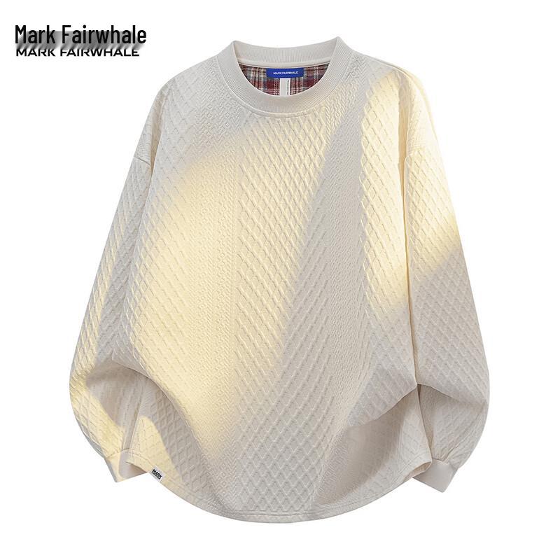 Mark Fairwhale Men's Casual Crewneck Sweatshirt