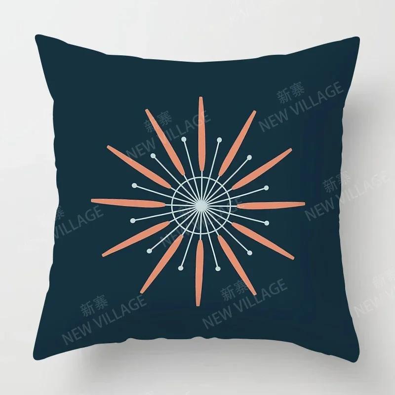 Nordic Fall Home Decor Autumn Throw Pillow Case Sofa Cushion Cover Modern   X   X Geometry