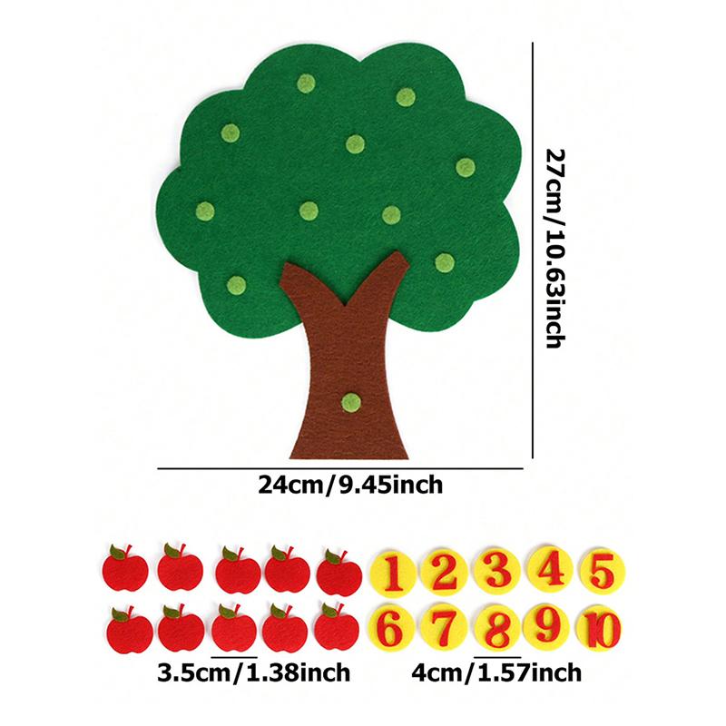 Spielzeug Basteln Kinder Lehren Weben Früherziehung Montessori Lehrmittel Zum Lernen Filz Praktisches Mathespielzeug Zubehör Kinder