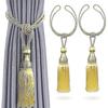 2pcs Tiebacks Curtain Tassels Curtain Tiebacks Tassels Curtain Tiebacks Tassels Gold, Tiebacks For Curtains