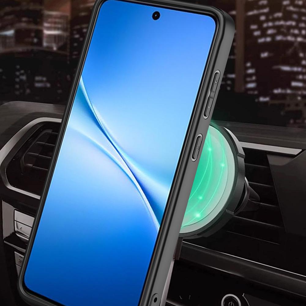 Magnetic Case For Vivo V60 Lite 5G / V60 Lite 4G Rotating Kickstand TPU + PC Phone Cover