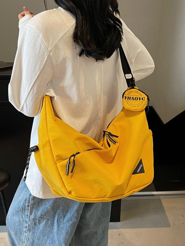 2024 Versatile Large-Capacity Crossbody Tote for Women & Men - Ideal for Commute, Fitness, and Travel Outings
