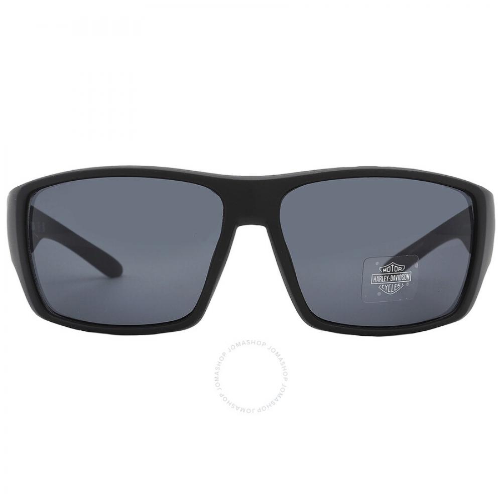 

Harley Davidson Smoke Mirror Прямоугольные мужские солнцезащитные очки HD0137V 02C 61