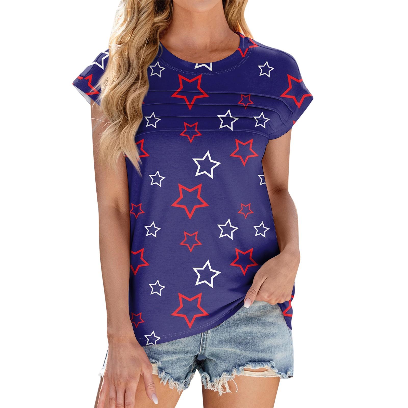 

Жіноча мода Повсякденна футболка з коротким рукавом Базова текстурована футболка з круглим вирізом Топ з рукавом-капюшоном XXL