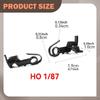 Coupling Accessory Portable Universal DIY Modified Model Railway for 1:87