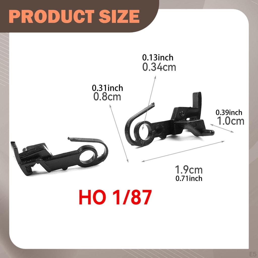 Coupling Accessory Portable Universal DIY Modified Model Railway for 1:87