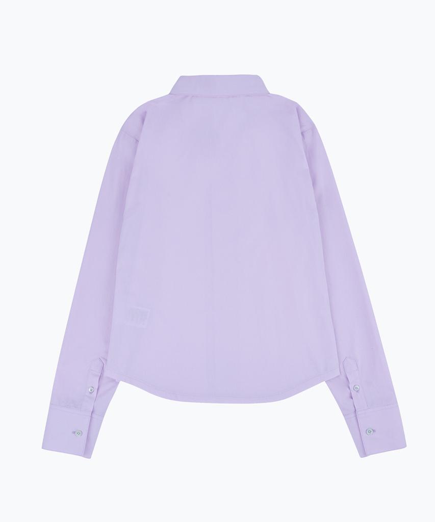 Epeueidi Crop Shirt (Violet)