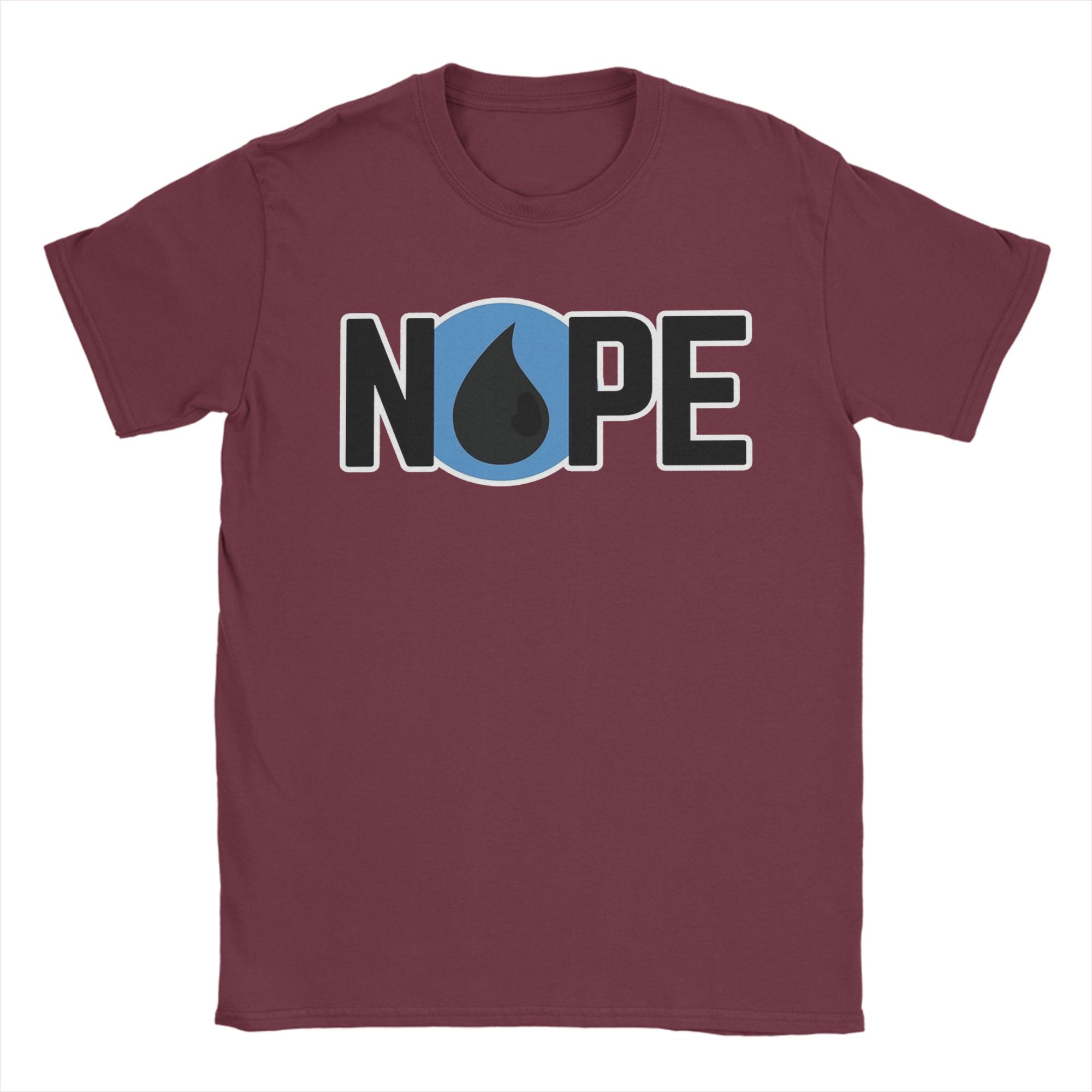 GUOYAN TOP NEE Nope T-shirt met opdruk Counter Magic the gathering MTG voor Mannen 100% Katoen Geweldig T-shirt Ronde Hals T-shirts Korte Mouw Kleding Klassiek L