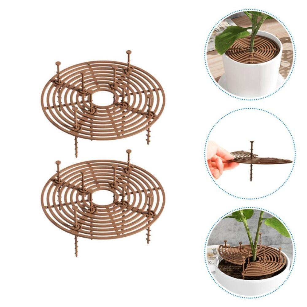 Cuttable Plant Pot Guards Round/Square Plastic Flower Pot Cover 19cm/30cm/52cm Rust-proof Plant Protection Mesh