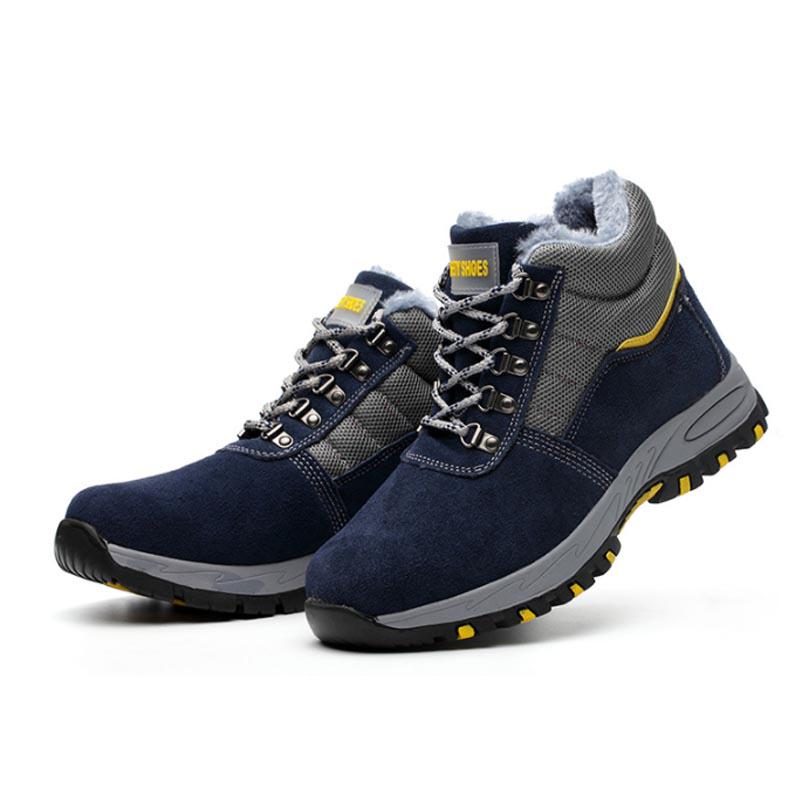 Stivale di sicurezza sul lavoro Scarpe antinfortunistiche anti-sfondamento Stivale da uomo Scarpe protettive da costruzione antiscivolo per esterno