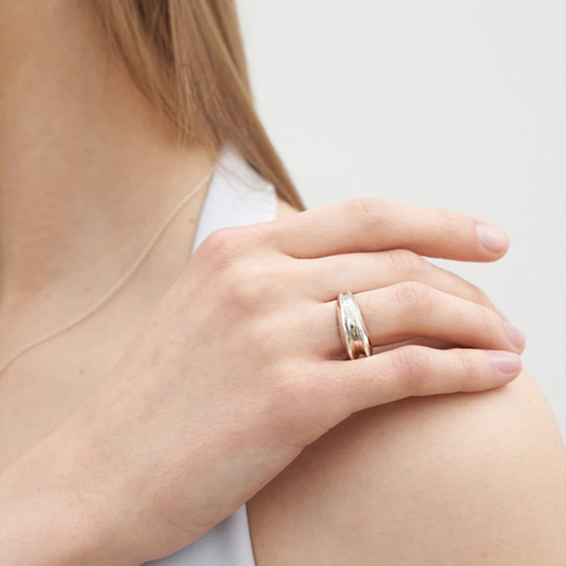 cotoit Double Shell Ring