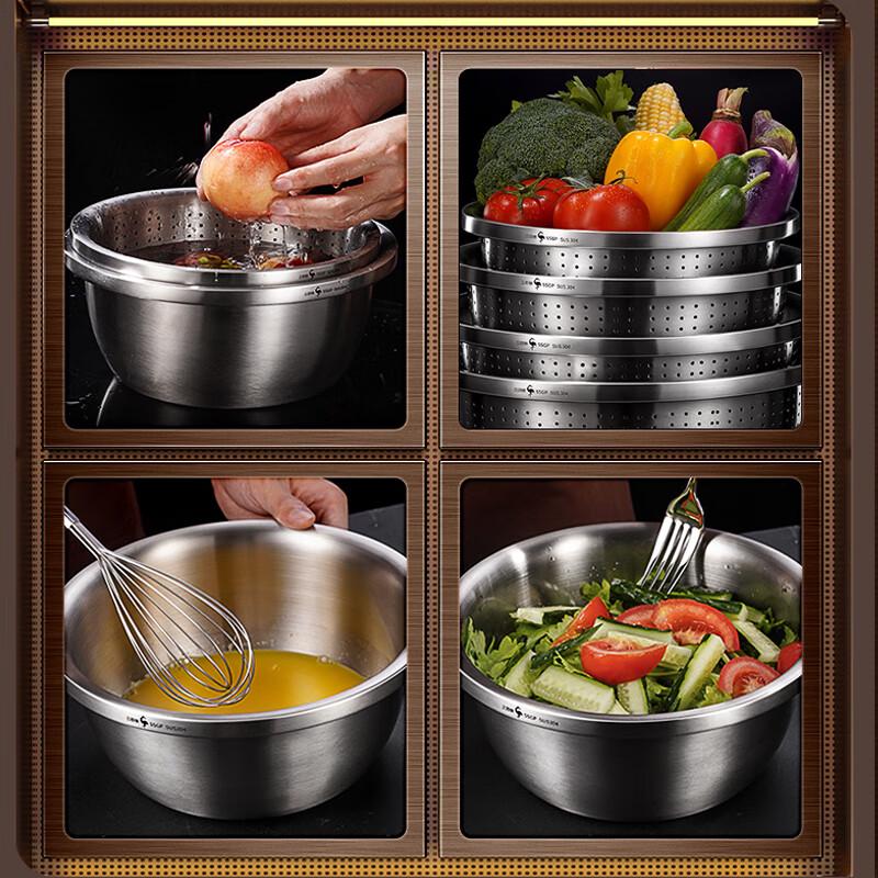 304 Stainless Steel Kitchen Basin Set