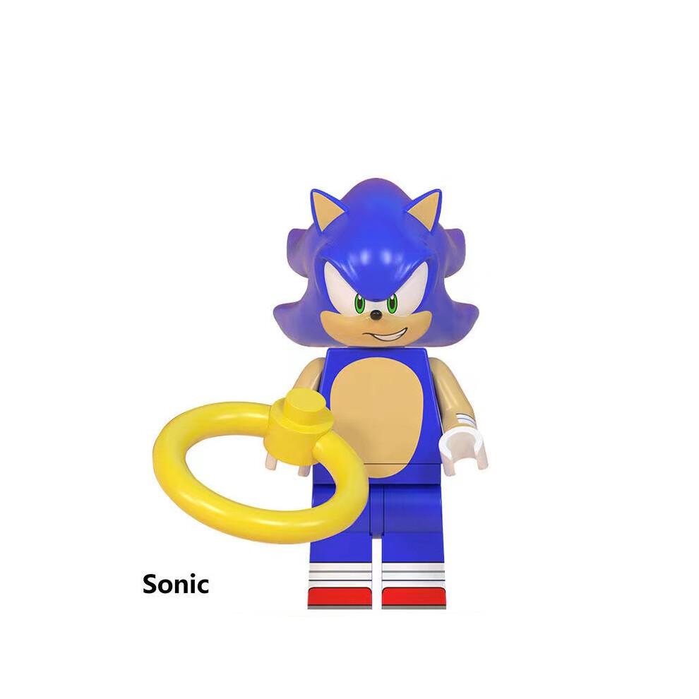 (8PCS Sonic The Hedgehog-A) 24PCS Sonic The Hedgehog's Minifigure Kid Toy Gift