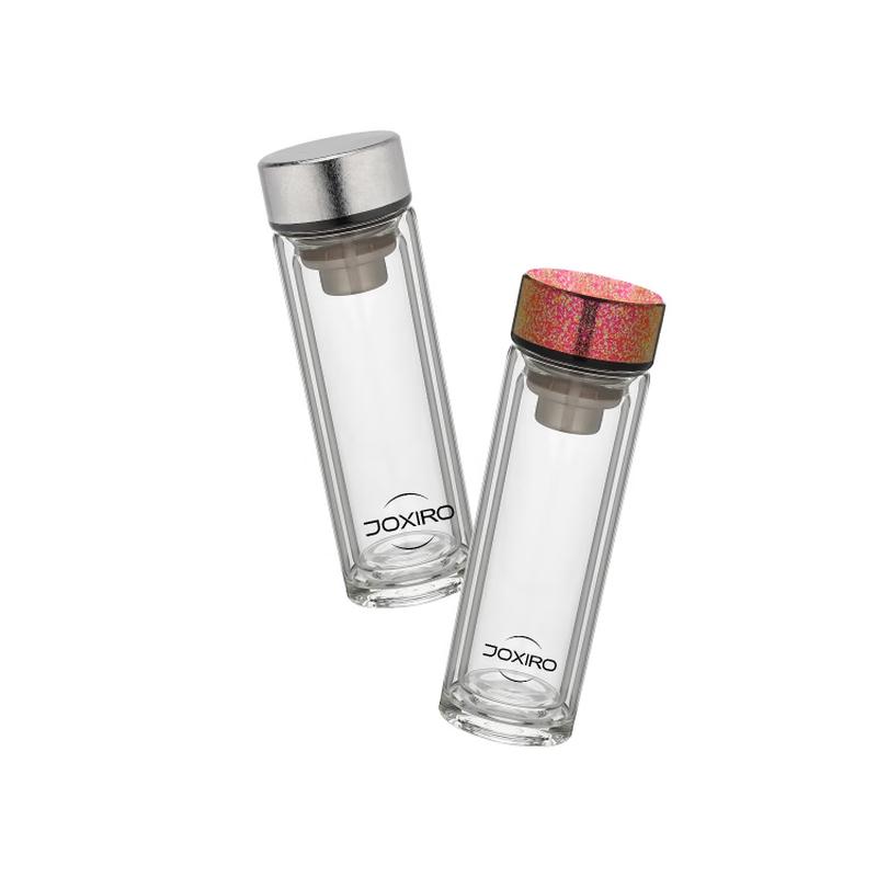 

Jiuxilu Double Wall Glass Tea Infuser Mug 300ML